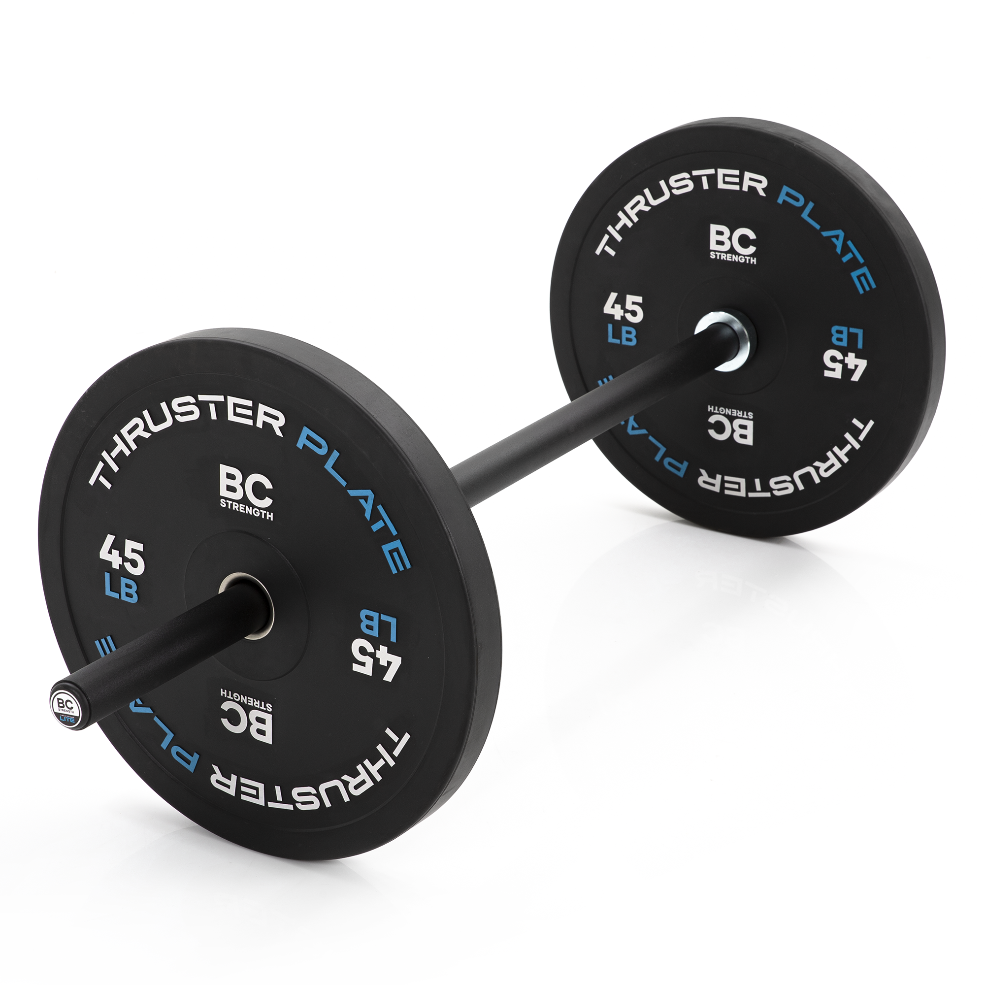 BC Strength Thruster Bar Lite Thruster Plates - Main Image